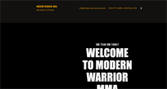 Desktop Screenshot of modernwarriormma.com