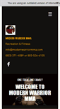 Mobile Screenshot of modernwarriormma.com